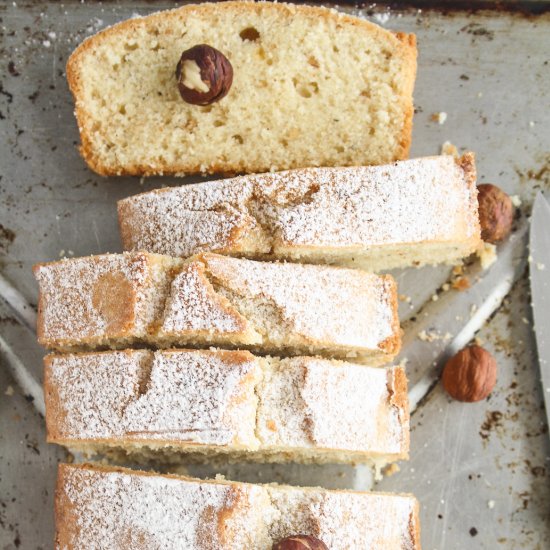 Hazelnut Butter Cake