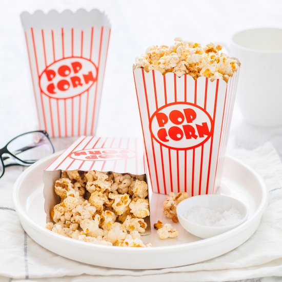 Sweet & Salty Cinnamon Popcorn