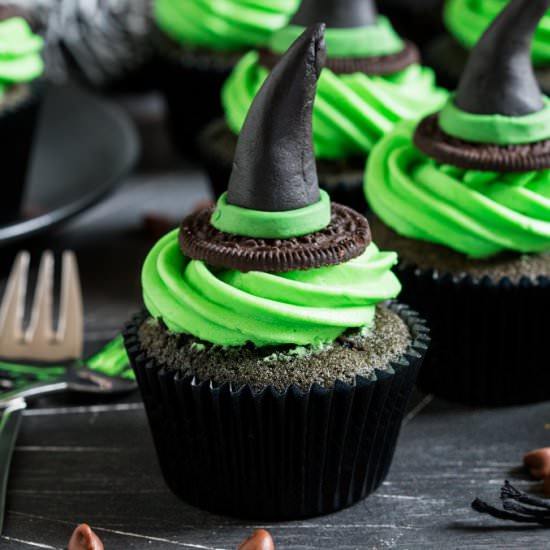 Witches Hat Cupcakes