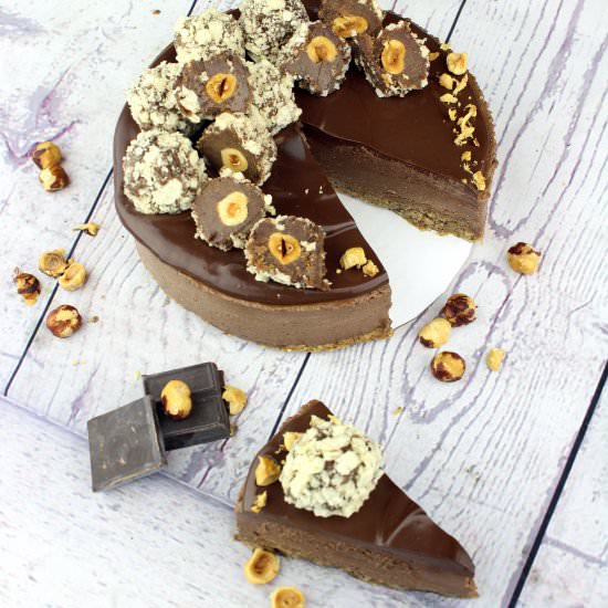 Ferrero Rocher Mousse Cake