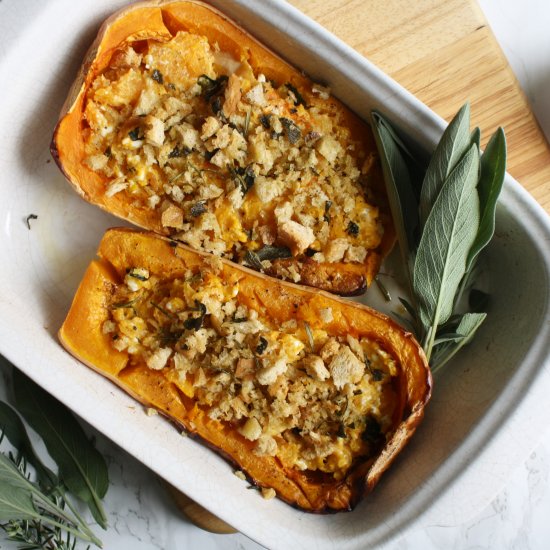 Stuffed Butternut Squash