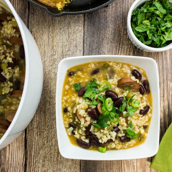 Lightened Up Red Beans & Rice