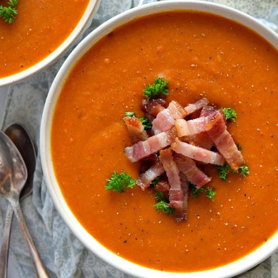 Butternut Squash & Carrot Soup