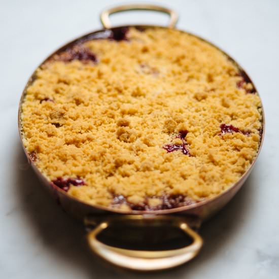 Cranberry Pear Crisp