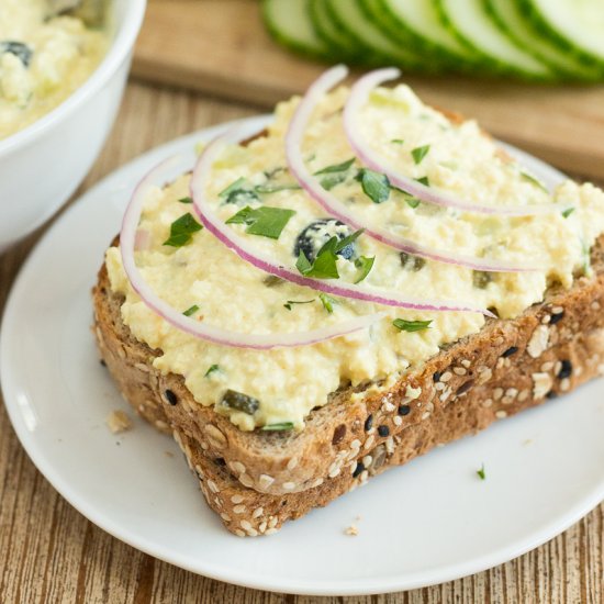 Tofu Egg Salad Sandwiches