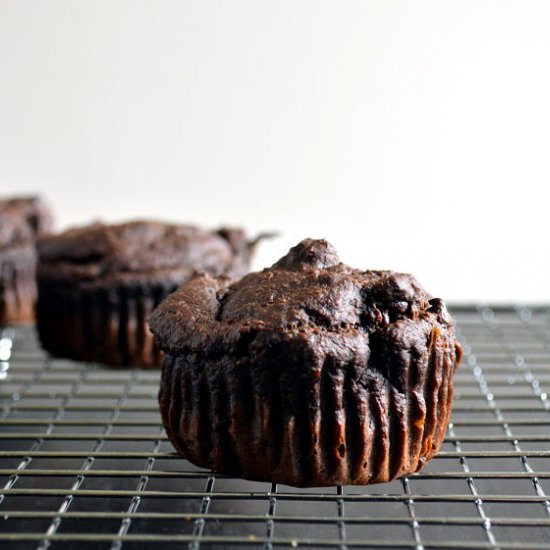 Carob Pumpkin Blender Muffins