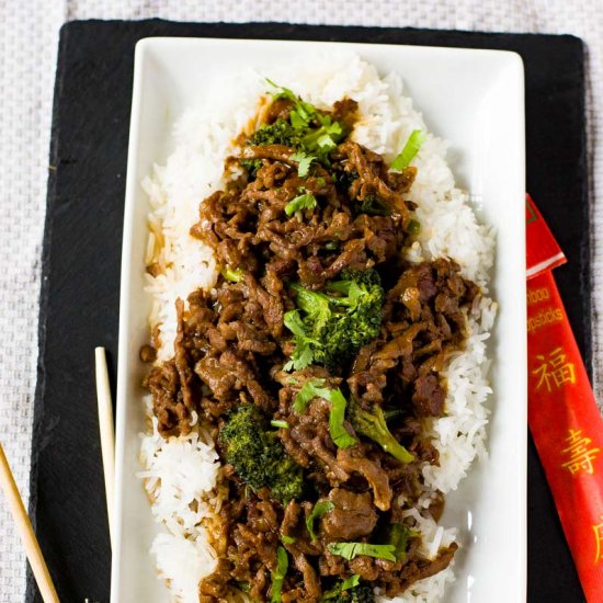 Healthy Beef and Broccoli