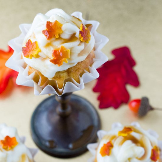 Thanksgiving Carrot Cupcakes