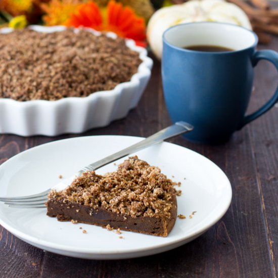 Sweet Potato Coffee Brownie Cake