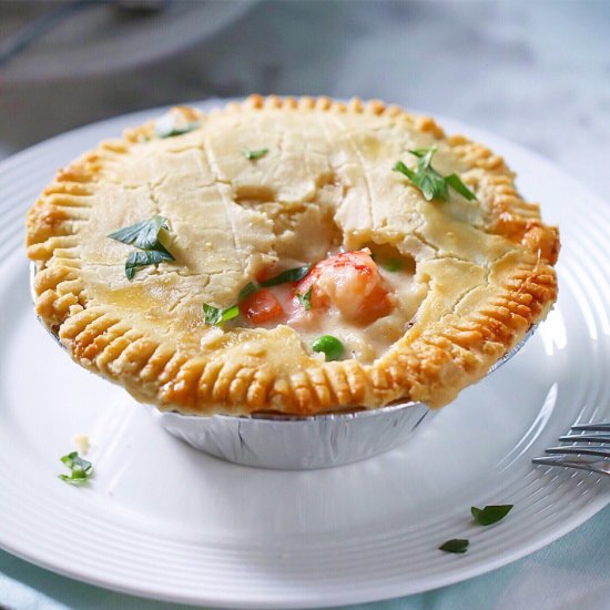 Grain-Free Seafood Pot Pies