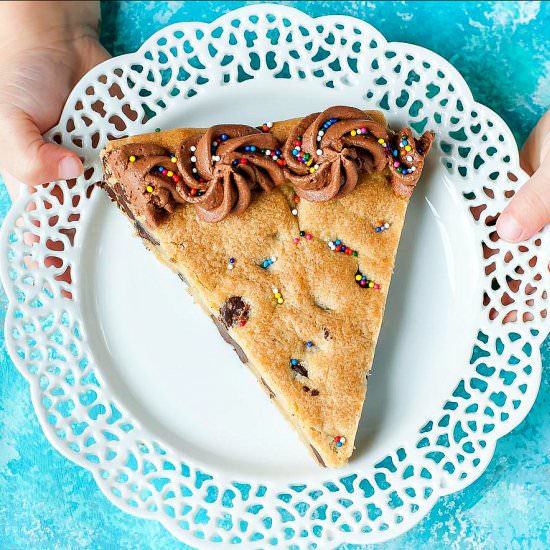 Homemade Cookie Cake