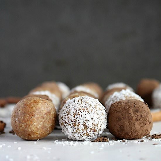 Pumpkin Spiced Salted Caramel Bites