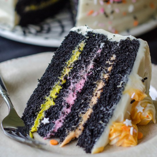 black velvet layer cake