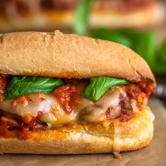 The Perfect Meatball Sandwich