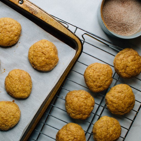 pumpkin snickerdoodles