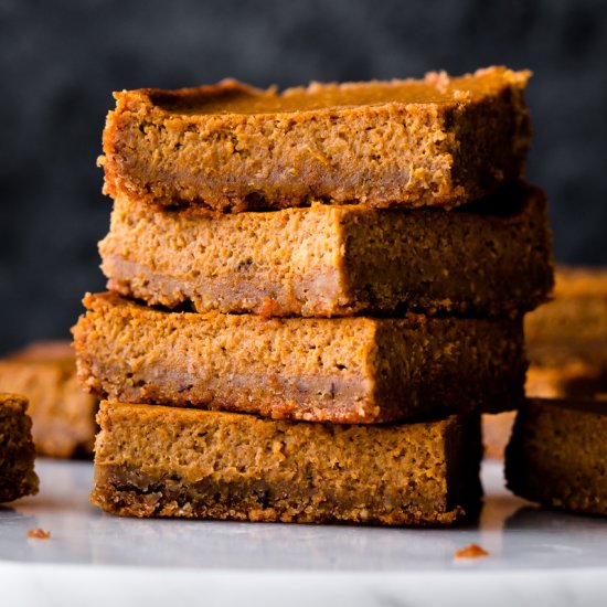 Easy Pumpkin Pie Bars