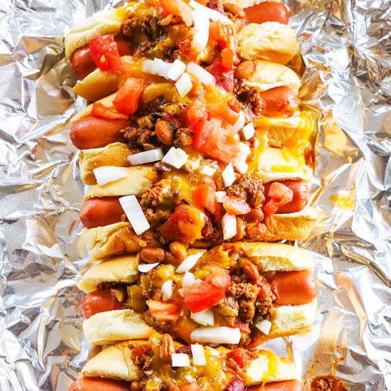 Best Ever Chili Dogs