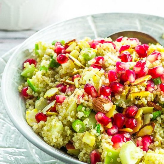 Quinoa Pomegranate Salad