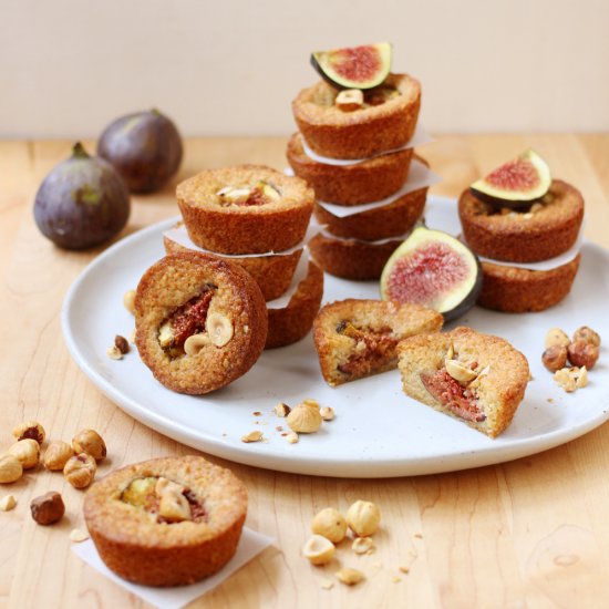 Fig and Hazelnut Financiers