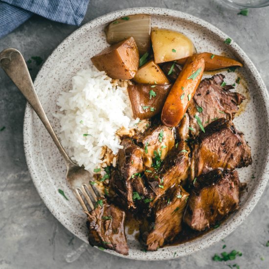 Slow Cooker Asian Pot Roast