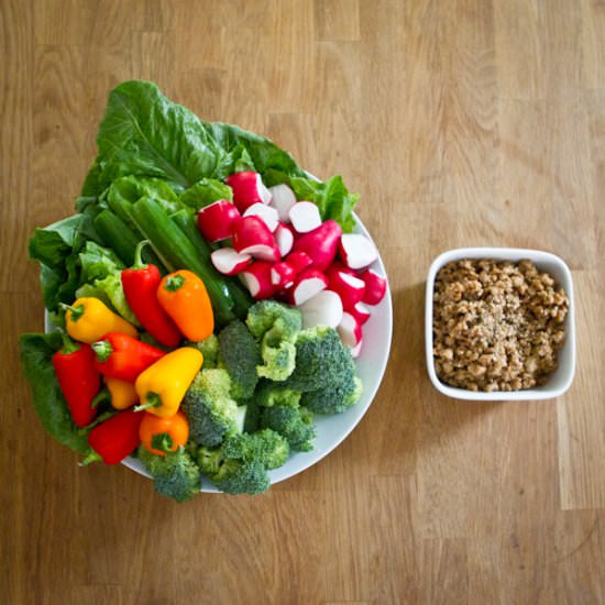 Miso Dip With Vegetables