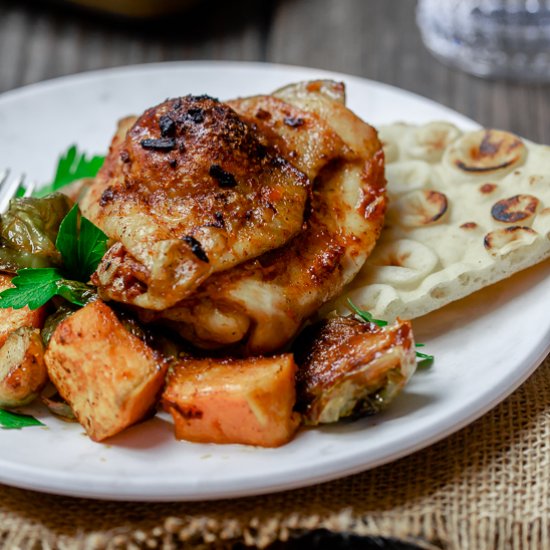 Sheet Pan Paprika Chicken