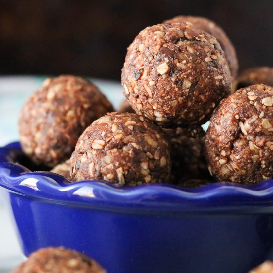 Chocolate + Coconut Snack Bites