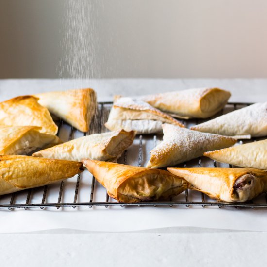 Blueberry Jam & Ricotta Turnovers