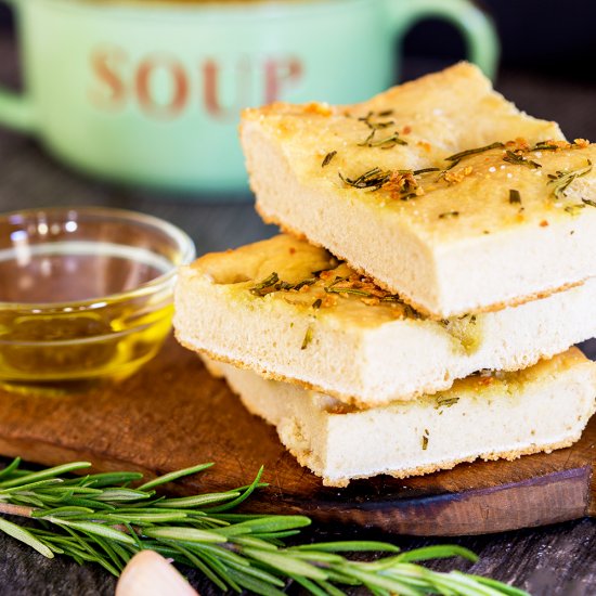 Rosemary Garlic Focaccia