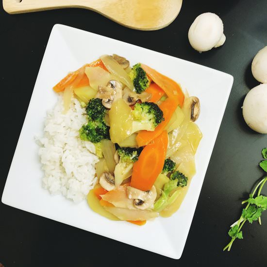 Homemade Stir-fried Broccoli