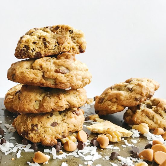 Soft and Chewy 7 Layer Bar Cookies