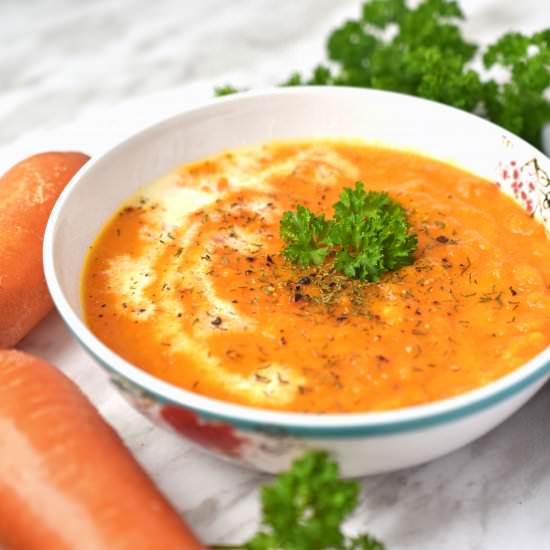 Carrot Coconut Soup