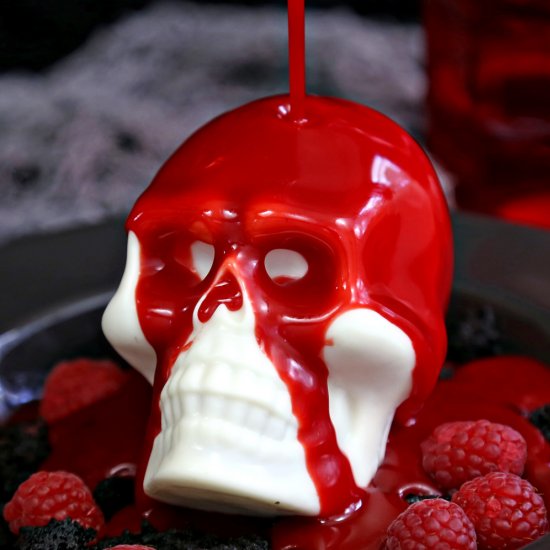 Melting Chocolate Skulls