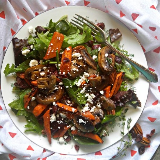 Roasted Carrot Salad