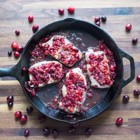 Cranberry Pork Chops