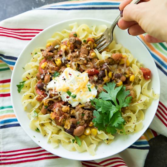 Bison Taco Chili