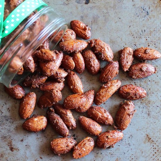 Spiced Candied Almonds