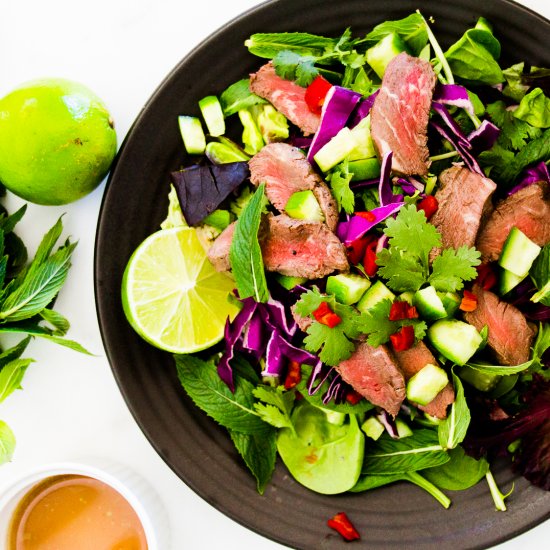 Best Ever Low-Carb Thai Beef Salad