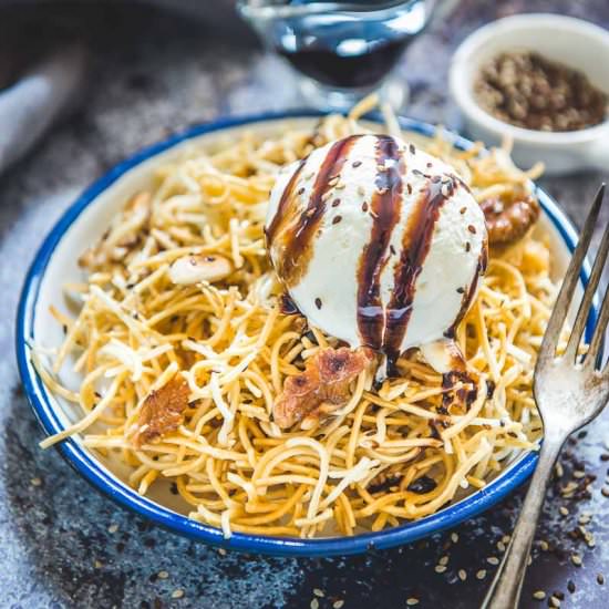 Asian Sesame Honey Noodles