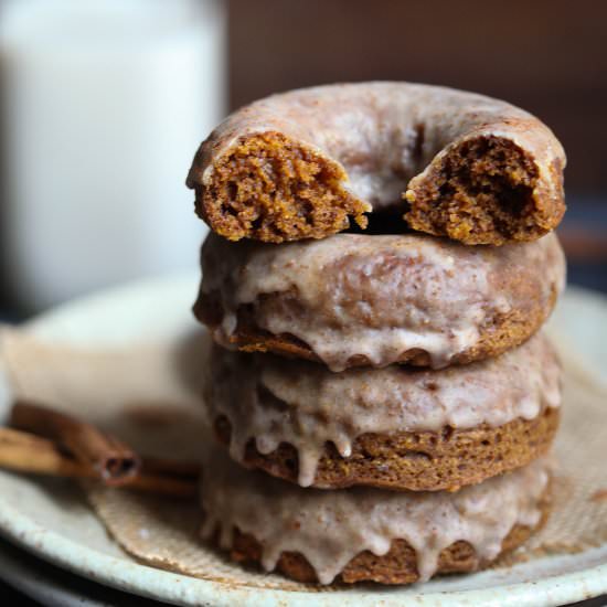 Baked Pumpkin Spice Donuts