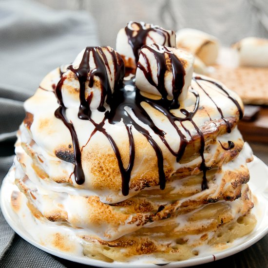 S’mores Pancakes