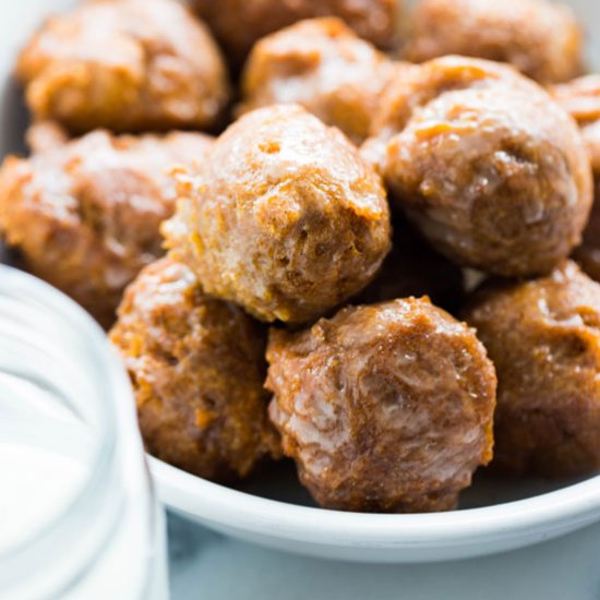 Butternut Squash Doughnut Holes