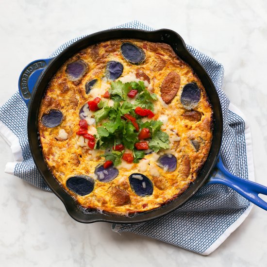 chicken chorizo frittata