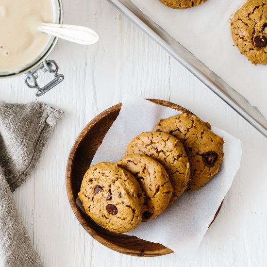 Chocolate Chip Tahini Cookies