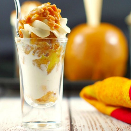 Caramel Apple Betty Dessert Shooter