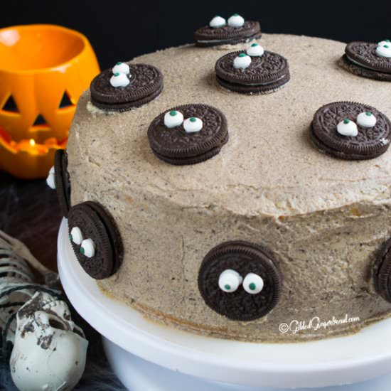 Halloween Cookies and Cream Cake