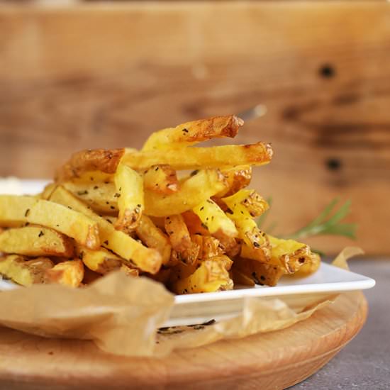 Rosemary Fries with Lemon Aioli