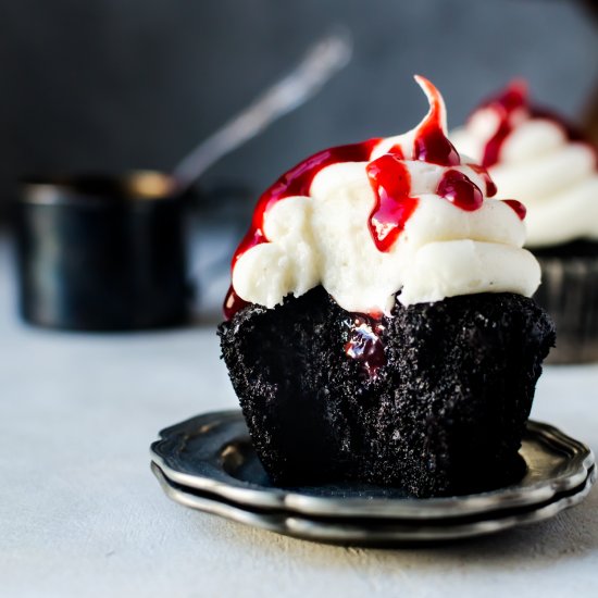 Black Velvet Cupcakes