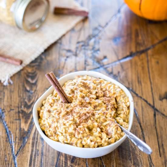 Pumpkin Pie Overnight Oats