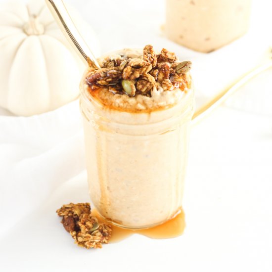 Pumpkin Overnight Oats